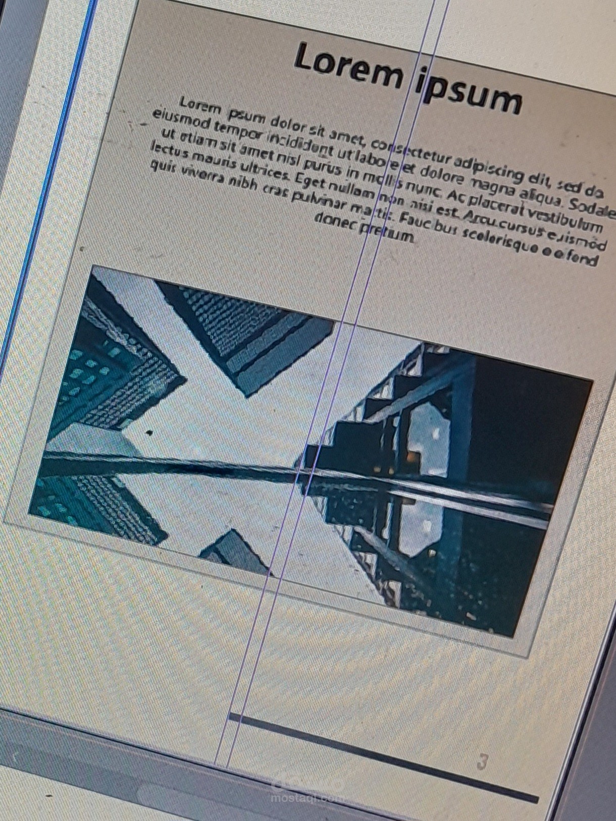 تصميم مجلة عصرية (Magazine Design) باستخدام Adobe InDesign