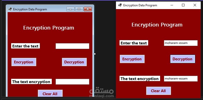 Encryption Data Program
