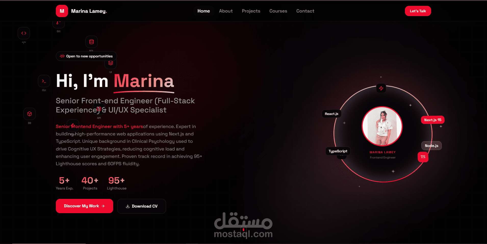 Personal Portfolio | High-Performance Digital Experience