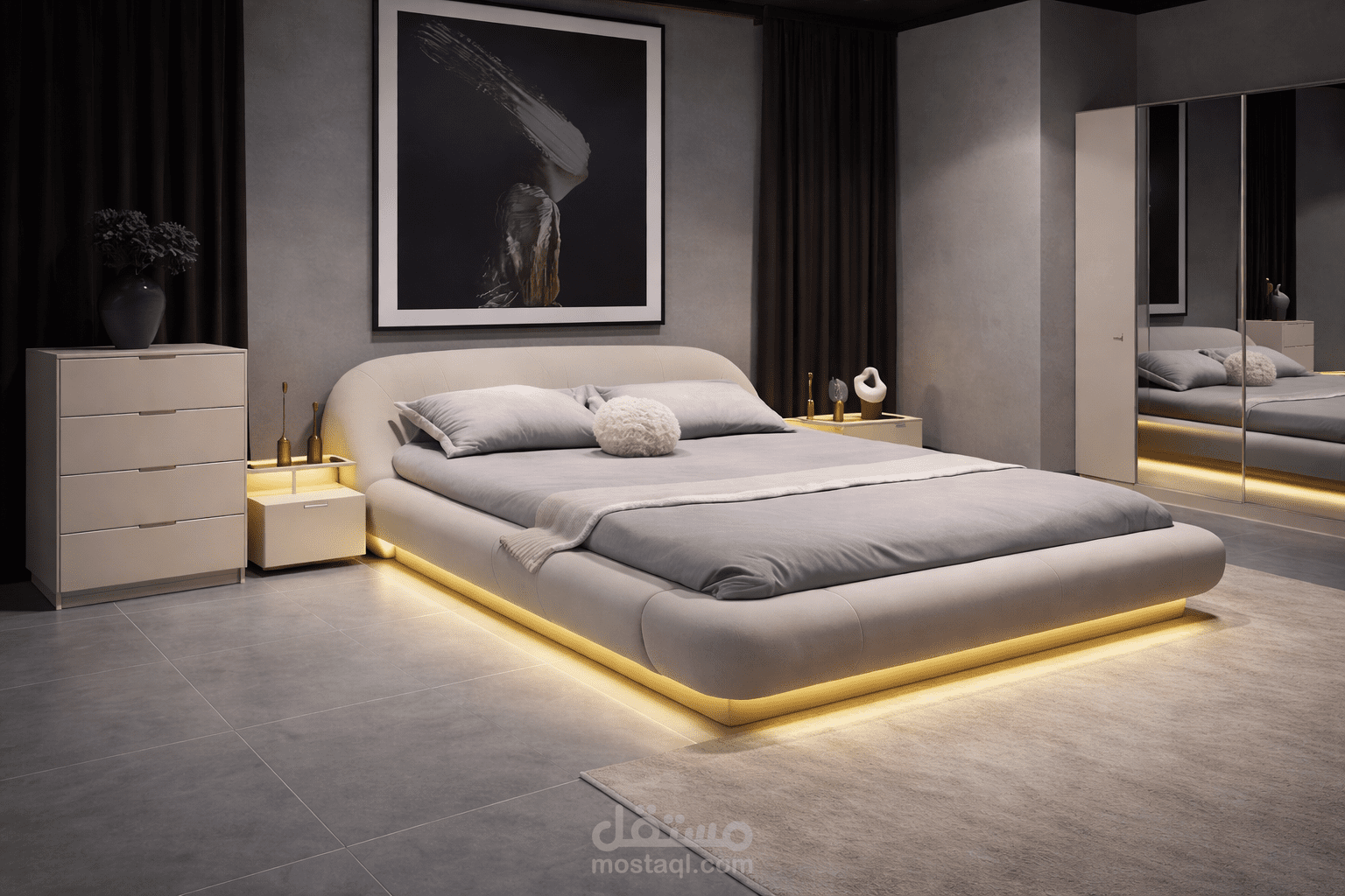 تصميم مبنى هندسي
