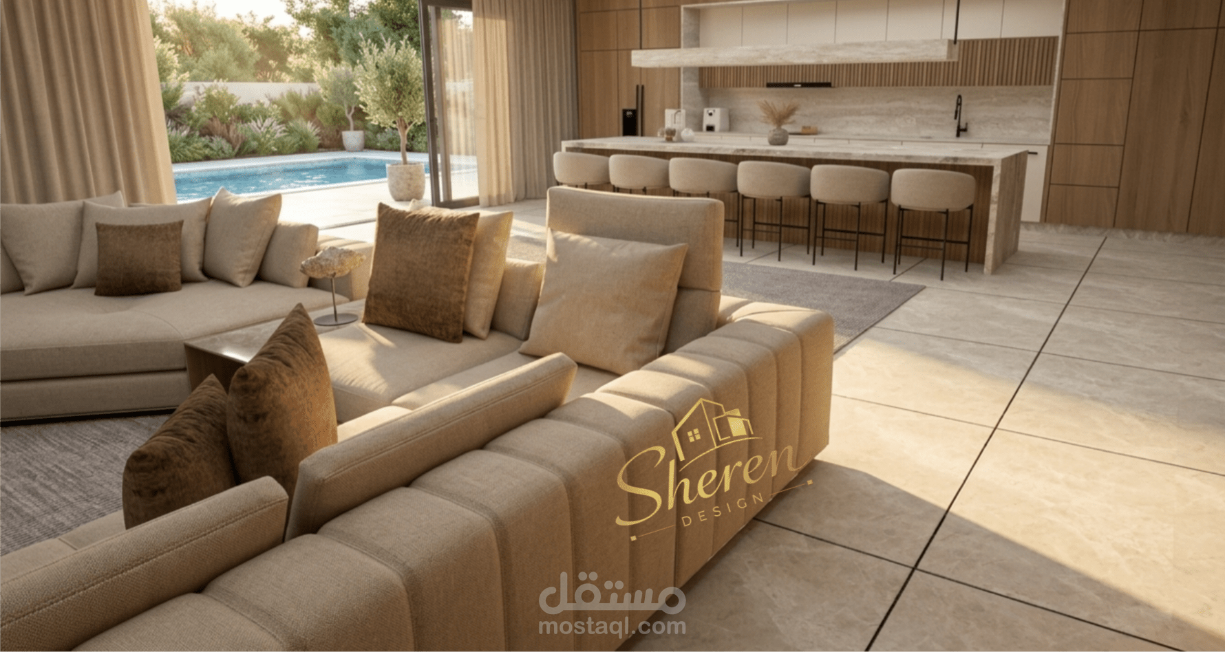 فيلا بتصميم مودرن