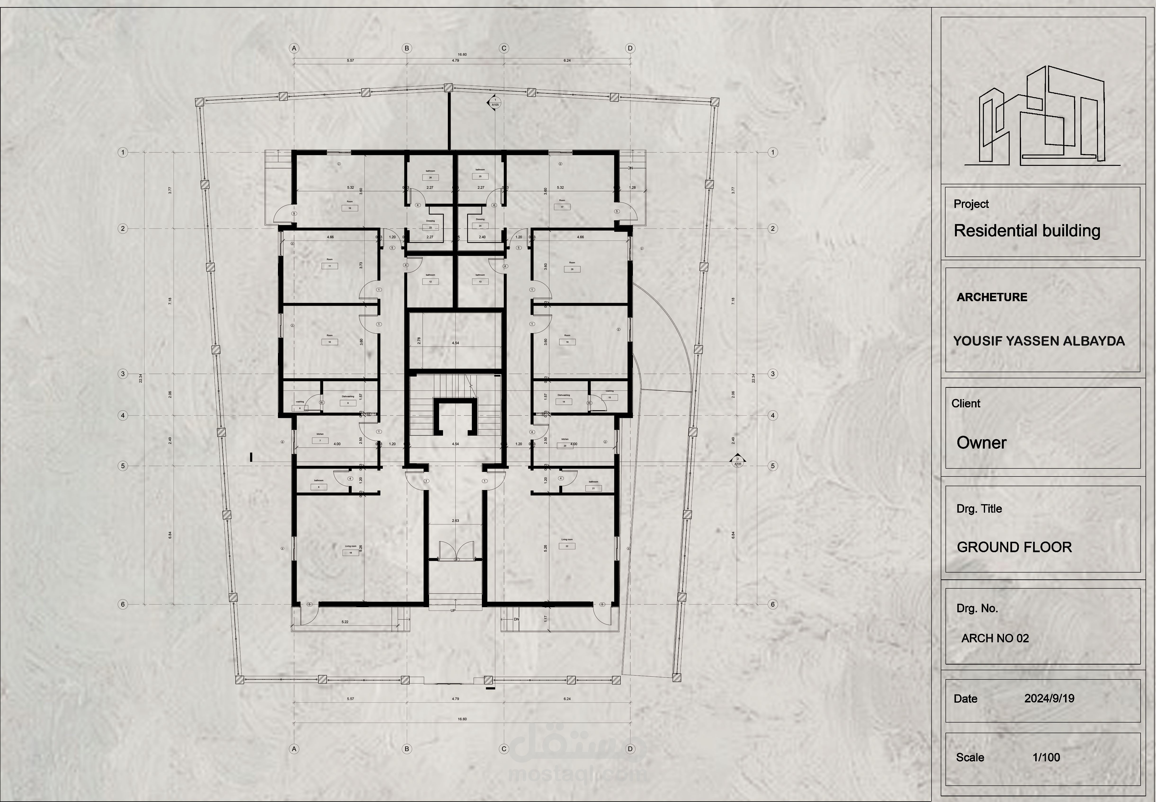 تصميم نماذج سكنية 2D