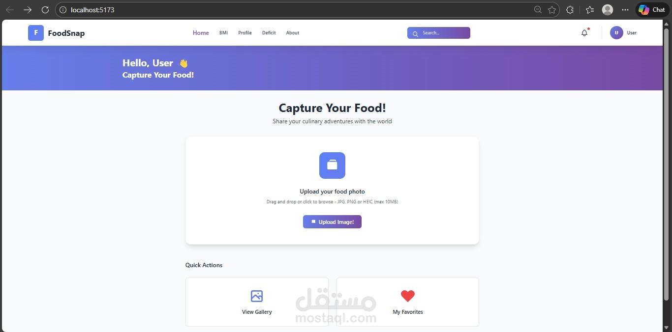 Food detection and calculation calories