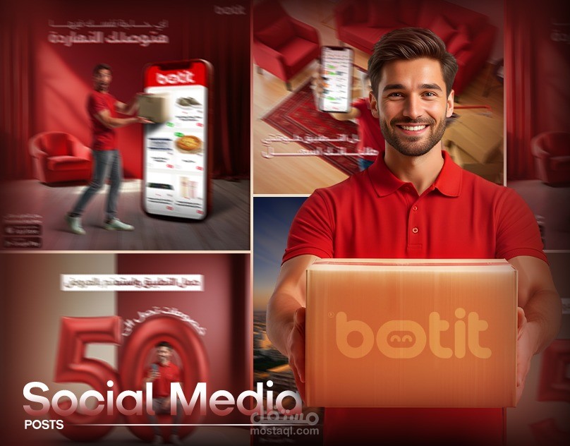Social media design | Botit
