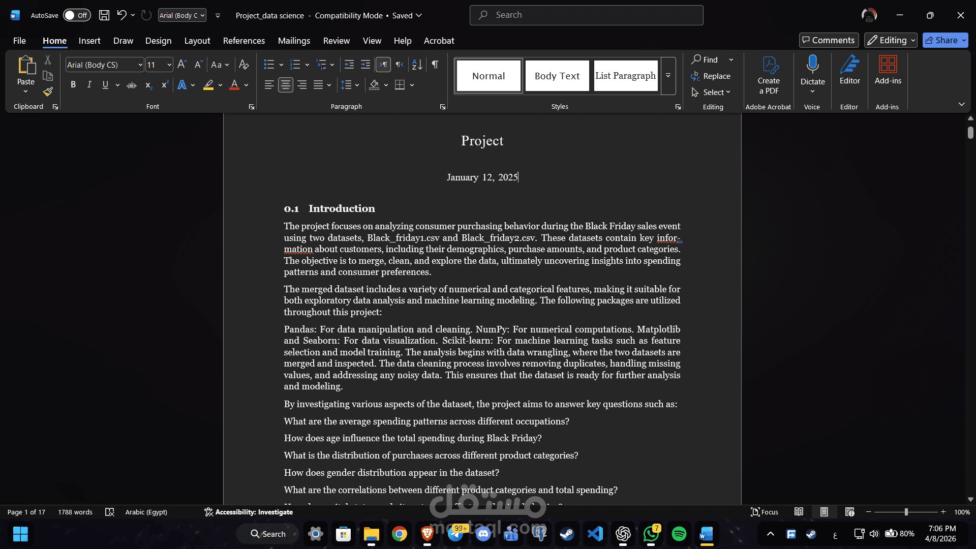 Black Friday Sales Analysis