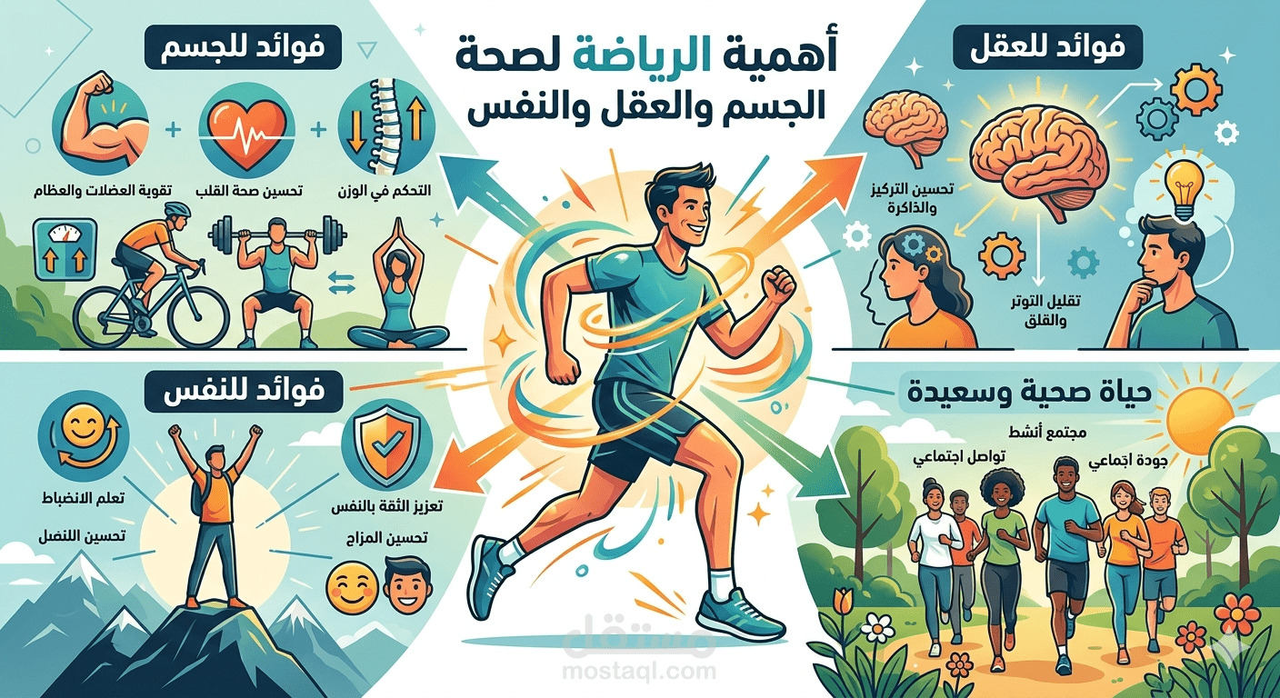 الرياضة والإنتاجية: كيف ترفع "الحركة" من جودة عملك وحياتك؟