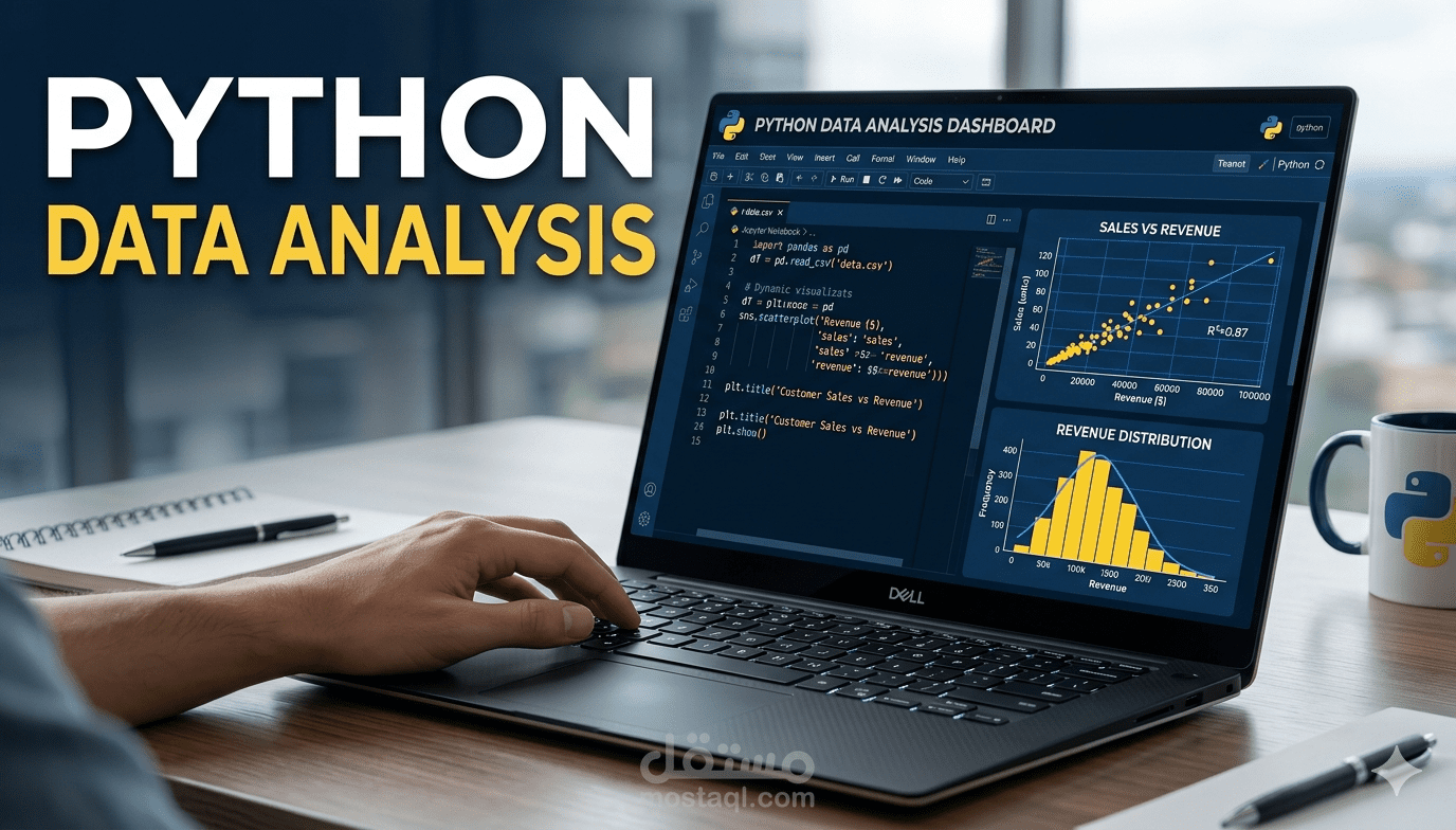 تحليل البيانات باستخدام Python واستخراج Insights احترافية