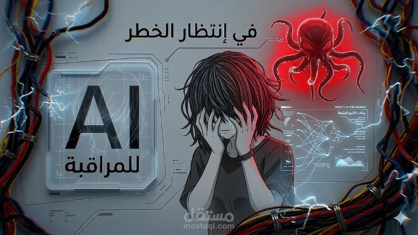 صورة مصغرة تعريفية عن خطر ذكاء اصطناعي و مراقبة