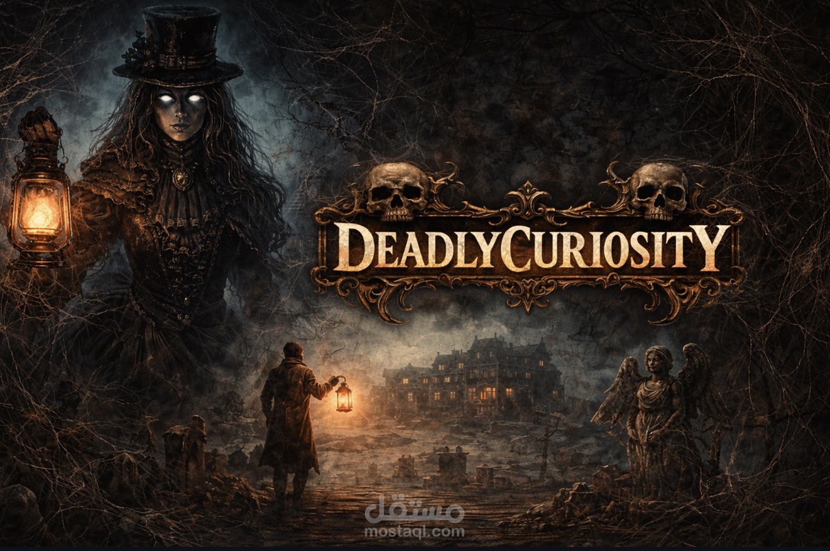 DeadlyCuriosity – تصميم نظام ألغاز وتجربة هروب ثلاثية الأبعاد داخل Unreal Engine