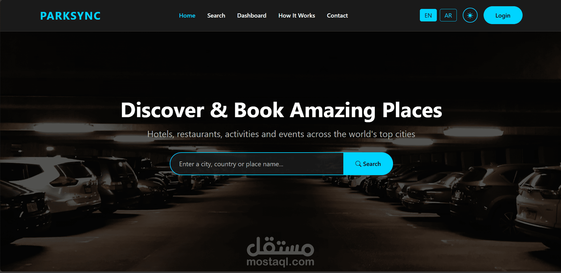 تصميم مواقع Frontend احترافية وسريعة ومتجاوبة لأي مشروع