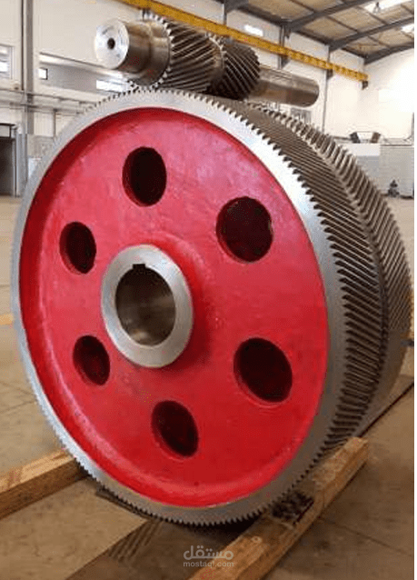 تصميم وتحسين زوج تروس مزدوجة (Chevron Gears) باستخدام SolidWorks وANSYS.