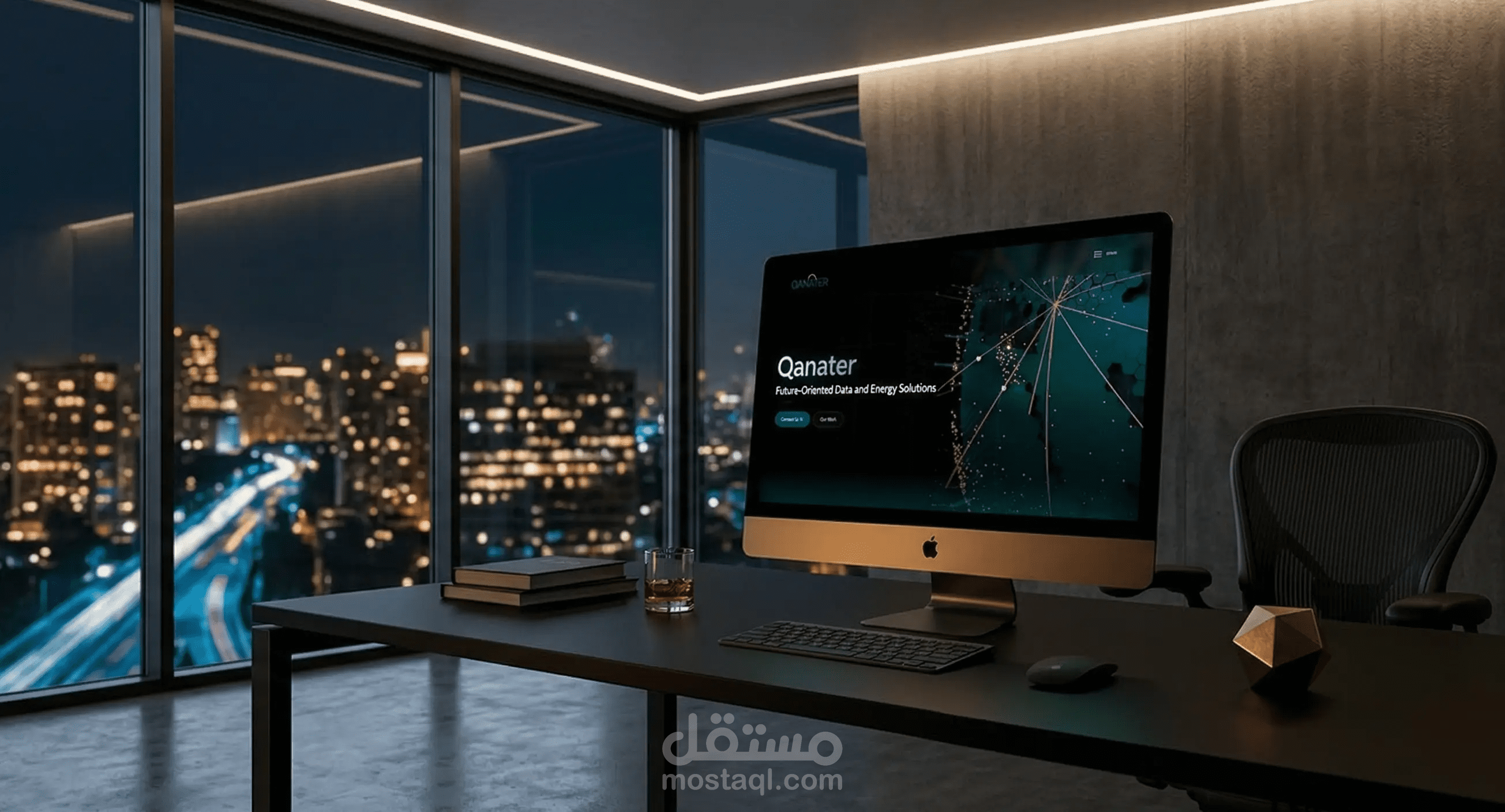Qanater Data & Energy Solutions - Corporate Website
