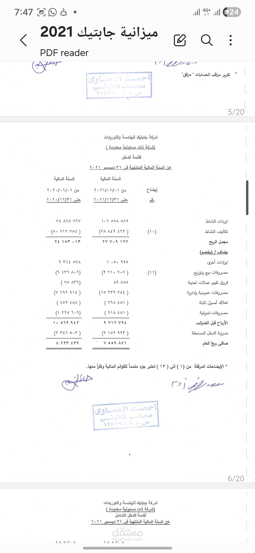 ميزانية ٢٠٢١