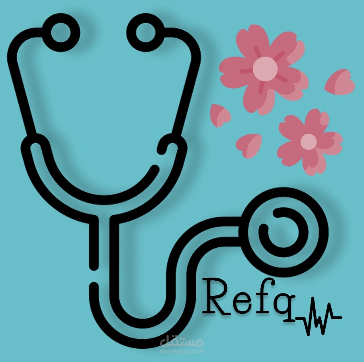 Refq  هوية بصرية للقطاع الصحي
