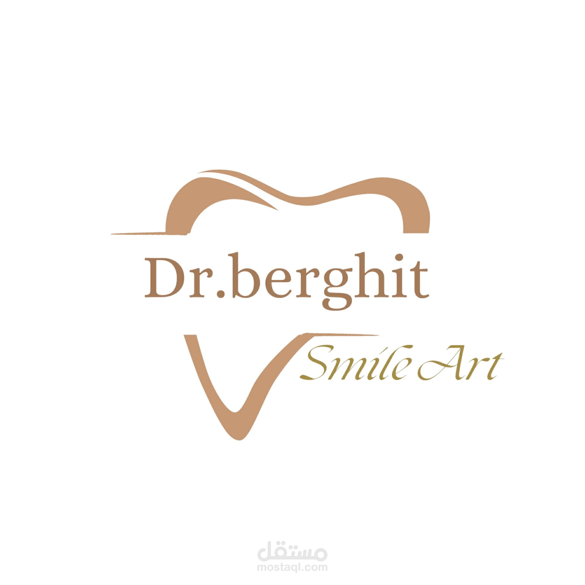 تصميم شعار عصري واحترافي لعيادة طب اسنان