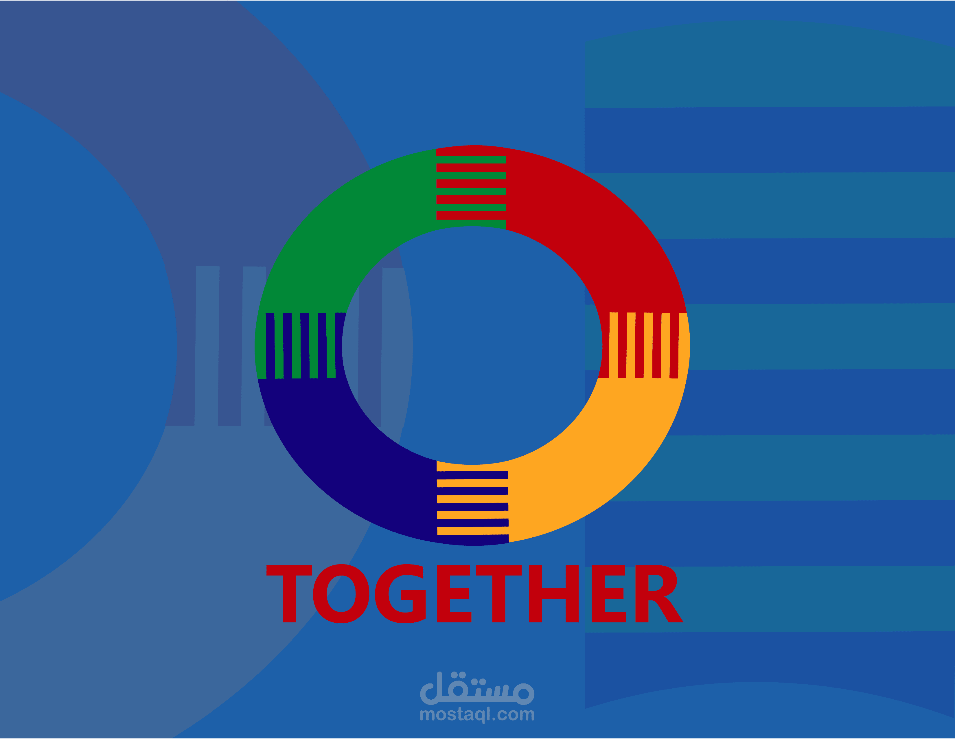 تصميم شعار together