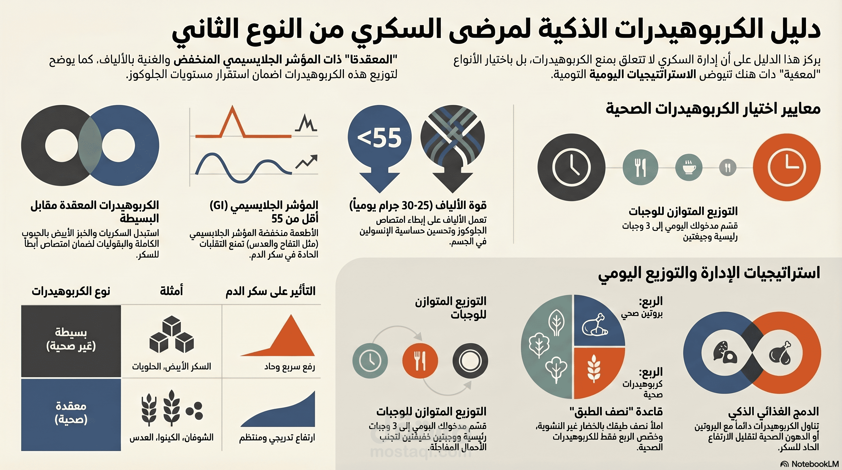 دليل التغذية التخصصي لمرضى السكري (إعداد طبي وبحثي 2024)
