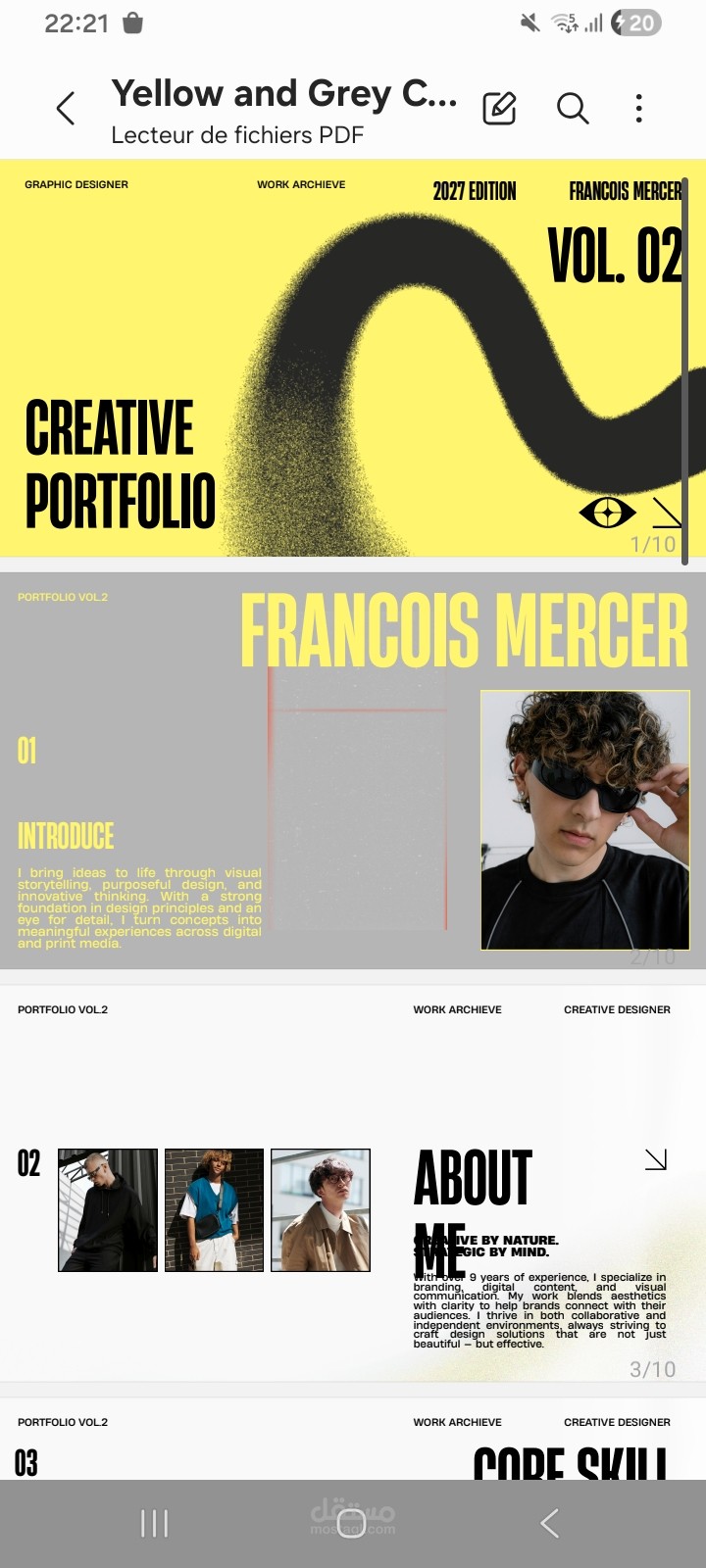 تصميم عرض تقديمي احترافي