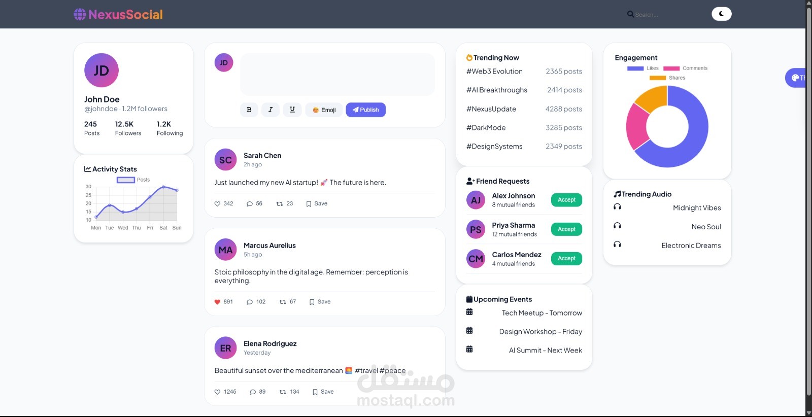 Social media platform