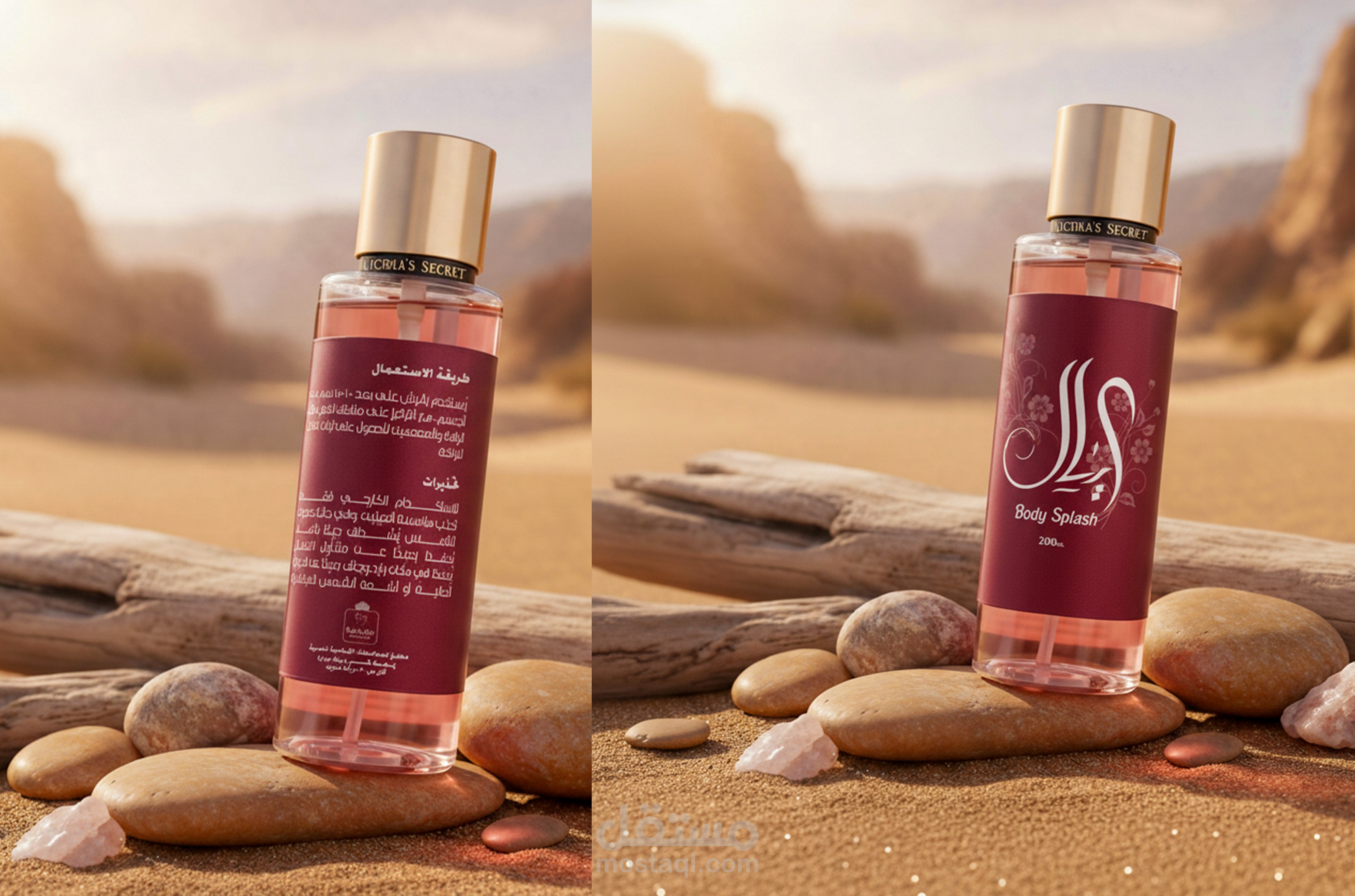 تصميم عبوة عطر