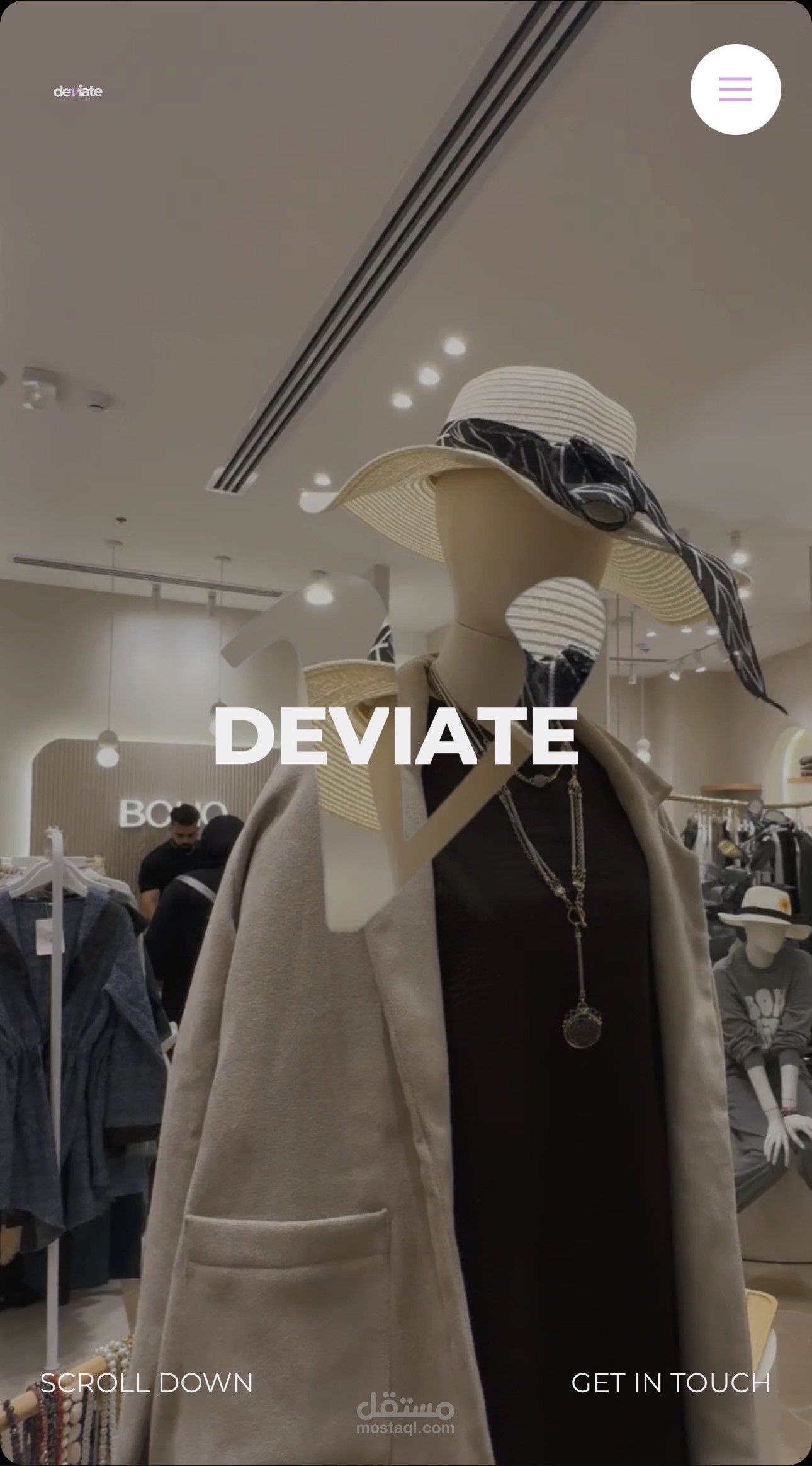 Deviate marketing agency portfolio