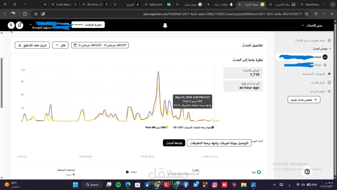ربط وإعداد أنظمة التتبع والتحويلات للمتاجر الإلكترونية على منصات الإعلانات المختلفة