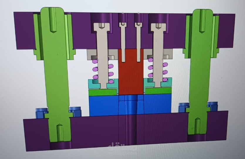 تصميم قالب بسيط (Simple Die) باستخدام SolidWorks