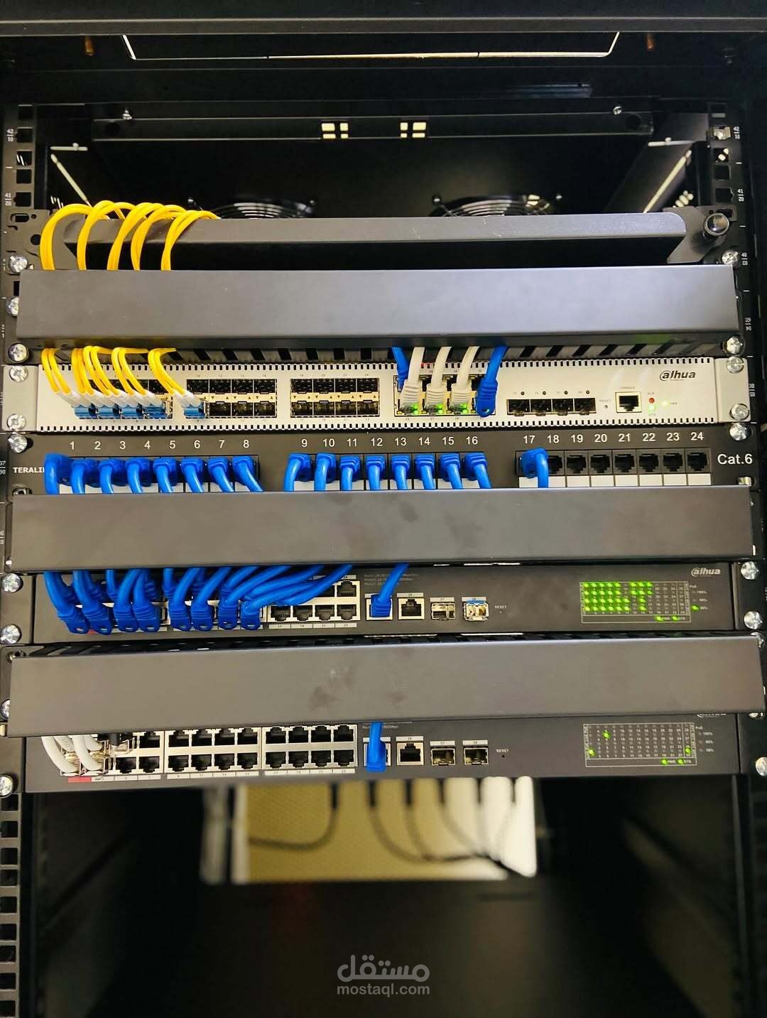 تنفيذ مشروع متكامل لمدرسة 4 طوابق – IP CCTV, Network, Computer Labs, Access Control & PBX