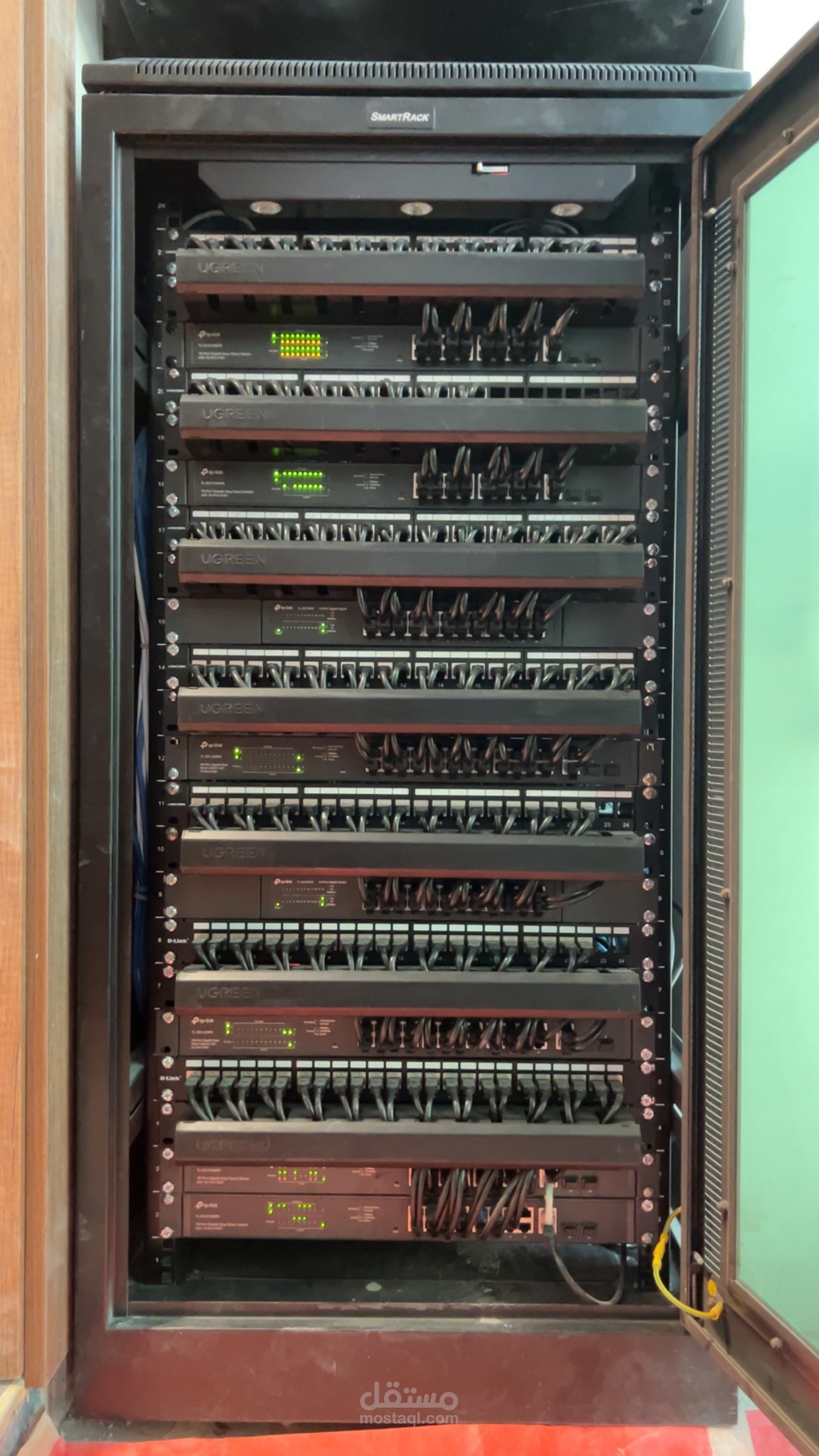 تنفيذ بنية تحتية تقنية متكاملة لمطبعة متعددة الفروع – CCTV, Network, VoIP & Access Contr