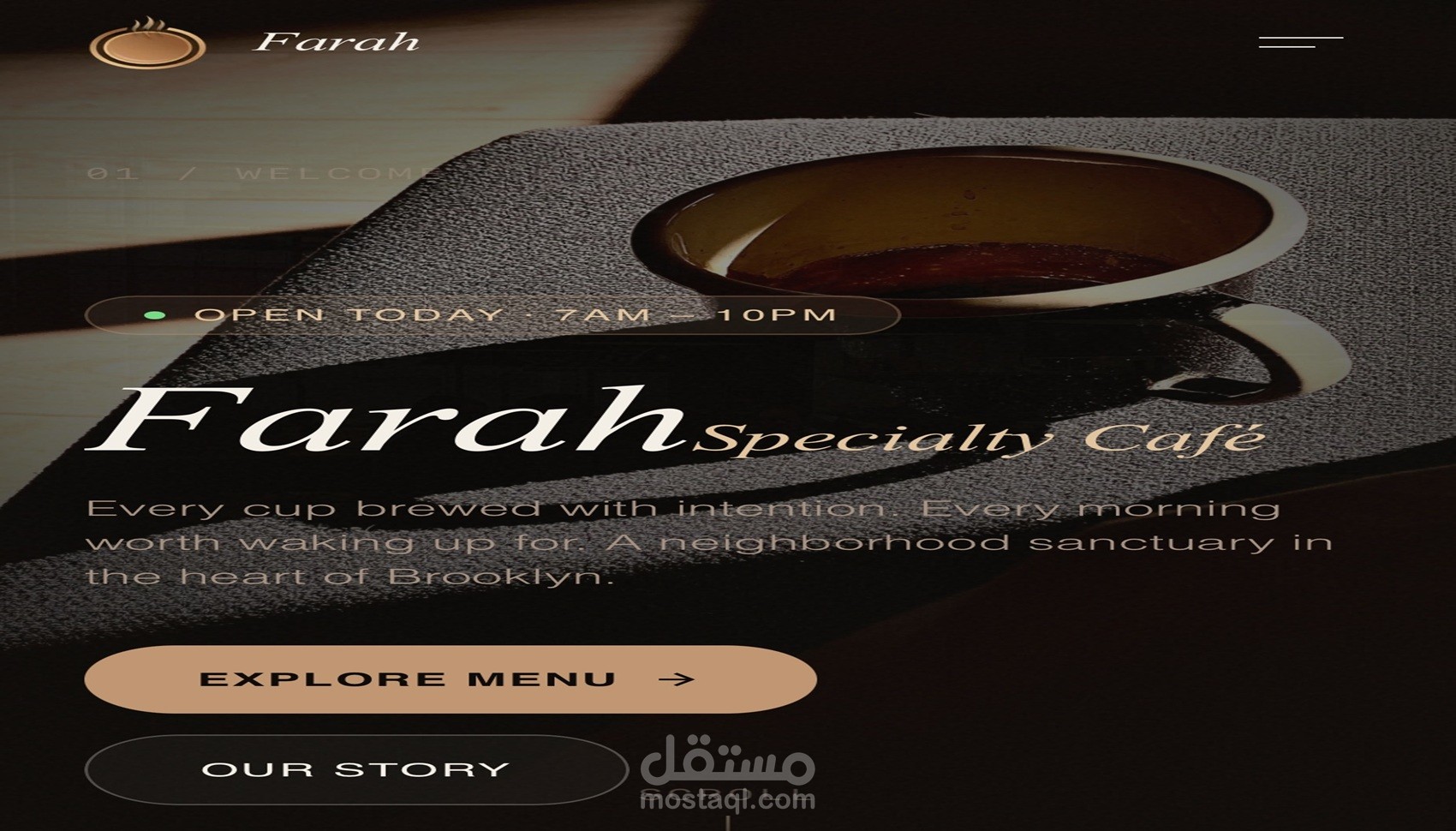 تصميم و برمجة صفحة هبوط (landing pages ) لكافية احترافي