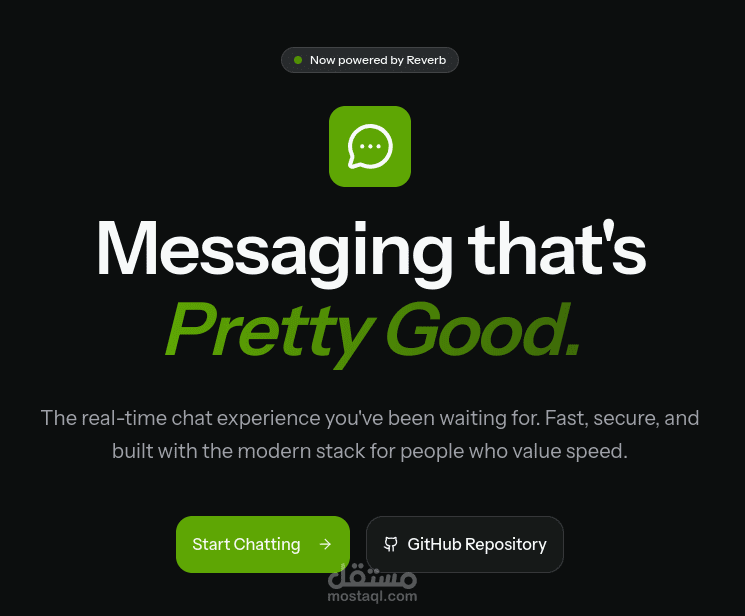 Pretty Good chatting app