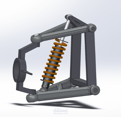 تصميم نظام التعليق (Suspension System)  لسيارة Shell Eco-Marathon – فئة Urban Concept
