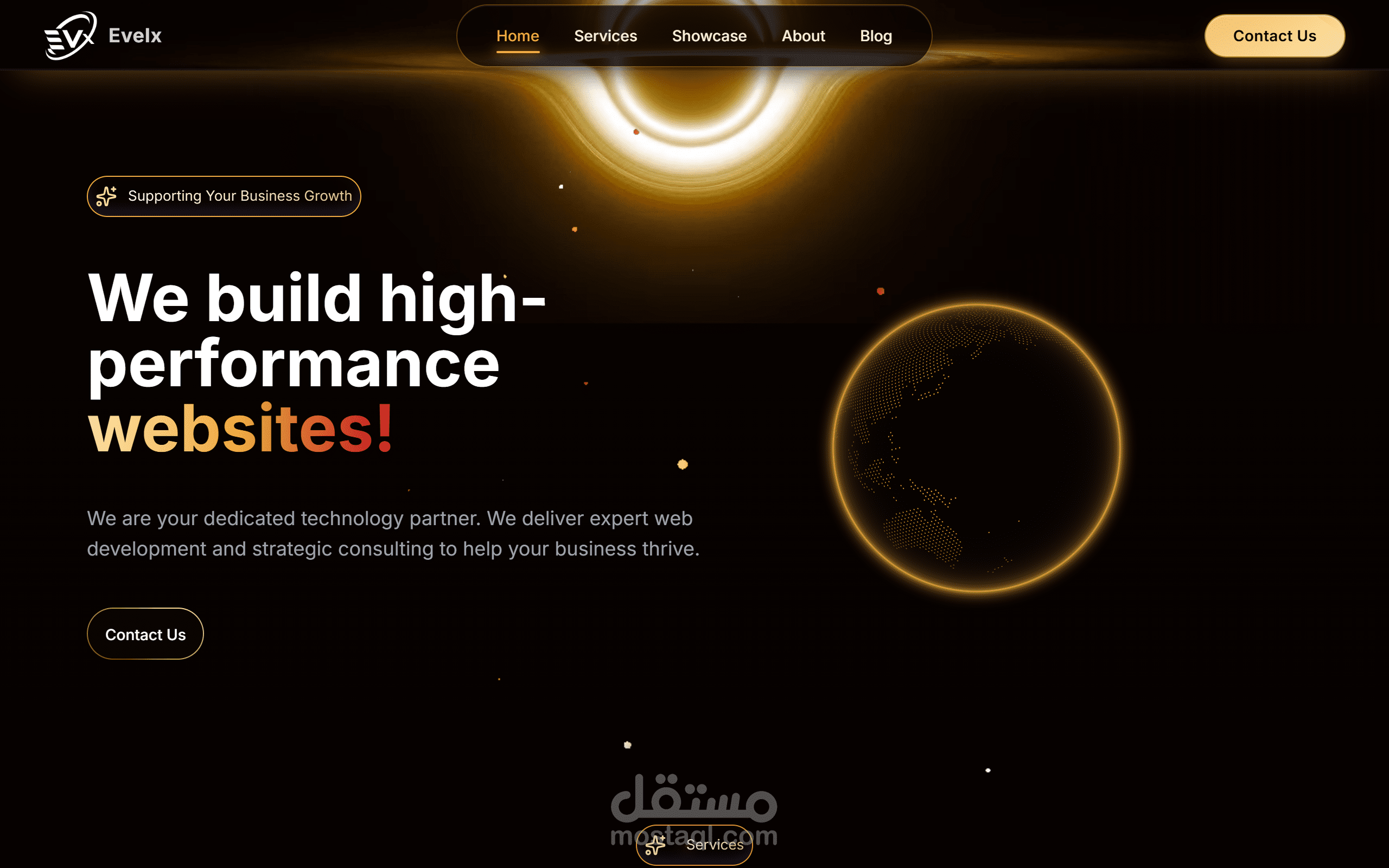 تطوير منصة Evelx المتكاملة باستخدام Next.js وهندسة الويب الحديثة.