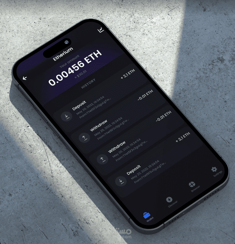 WOLLT: تصميم تجربة المستخدم للعملات الرقمية وتطوير الوي