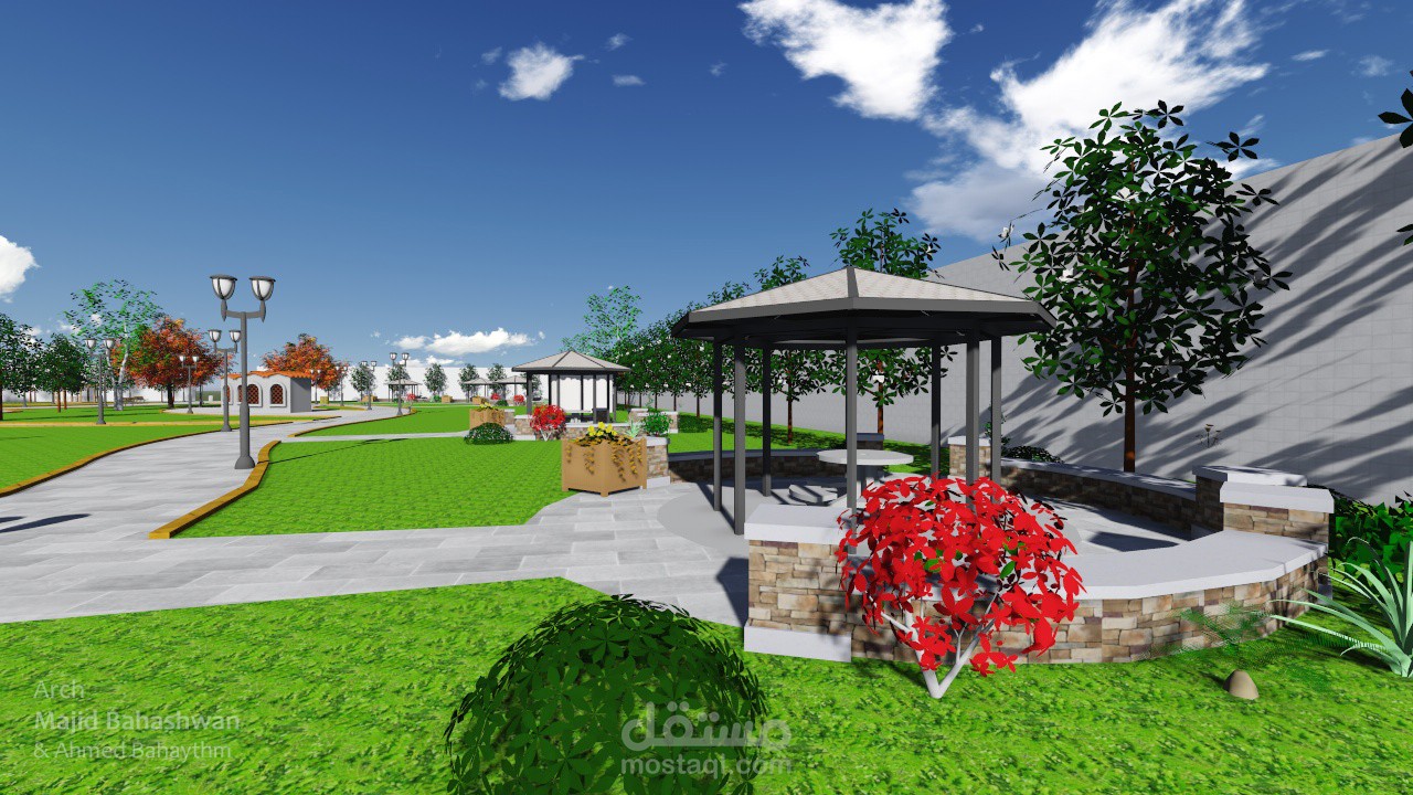 تصميم حديقة أطفال للدوله الليبيه