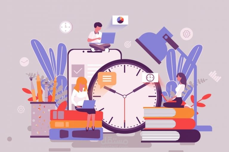 إنتاج فيديو عن التنظيم الفعال و إدارة الوقت .
