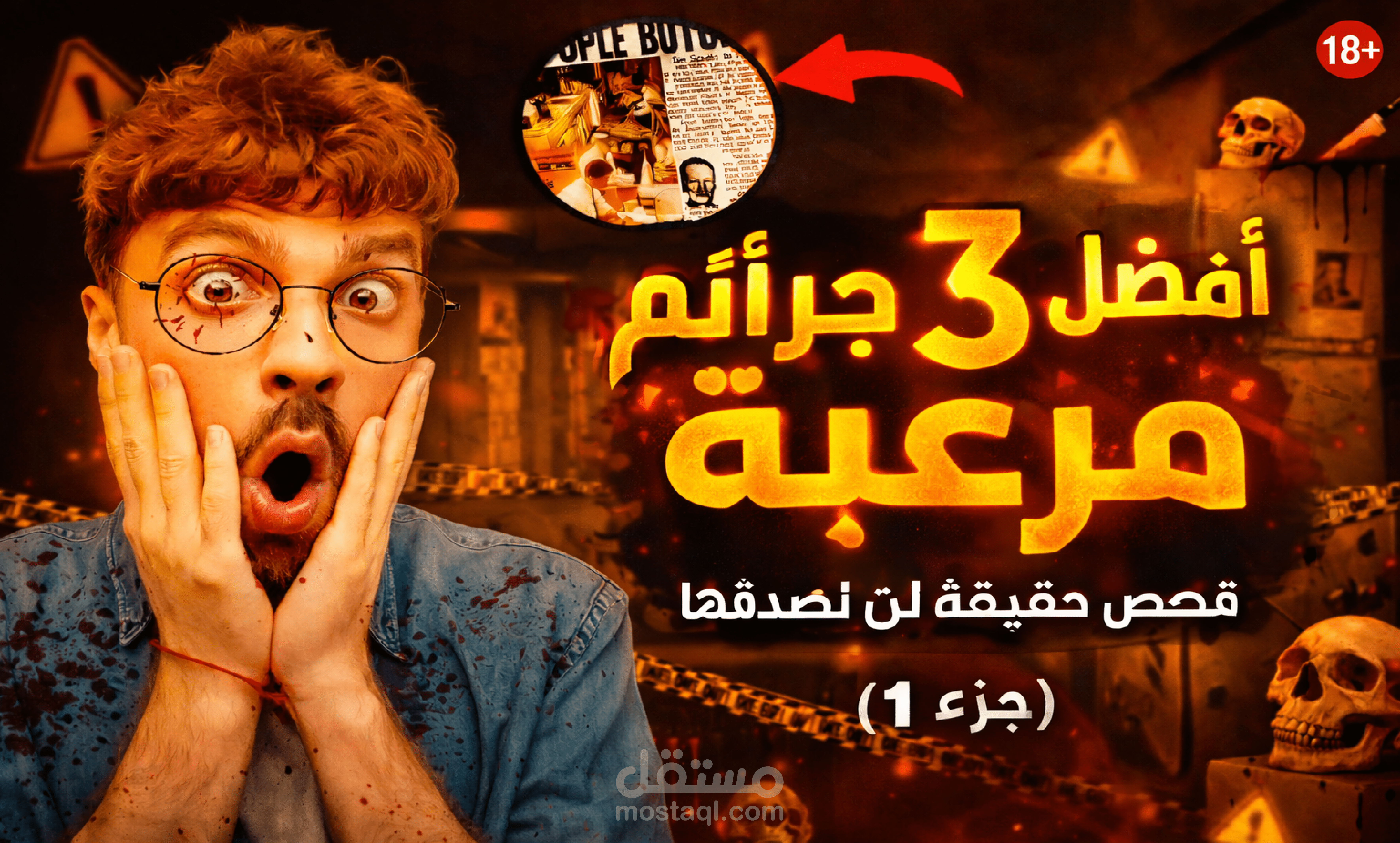 تصميم صورة مصغرة لليوتيوب thumbnail جذابة واحترافية لقناتك