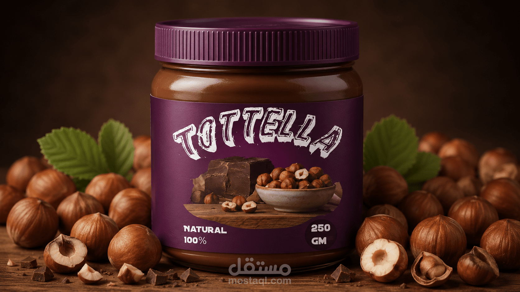 ليبل شوكليت سائحة بالبندق