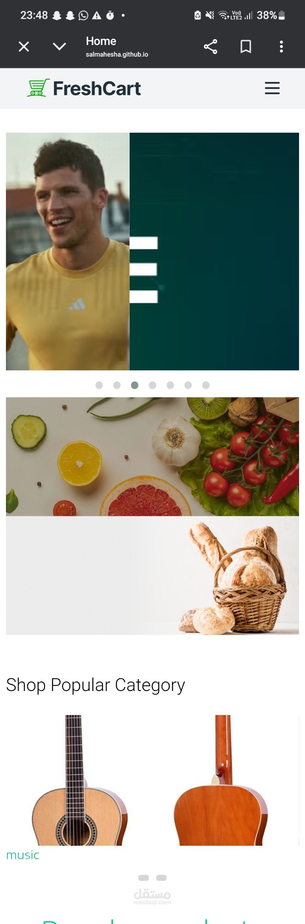 Responsive Ecommarce