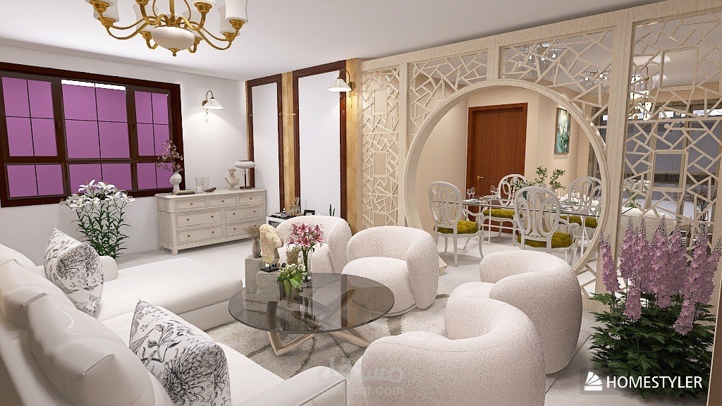 تصميم داخلي معماري لفيلّا سكنية