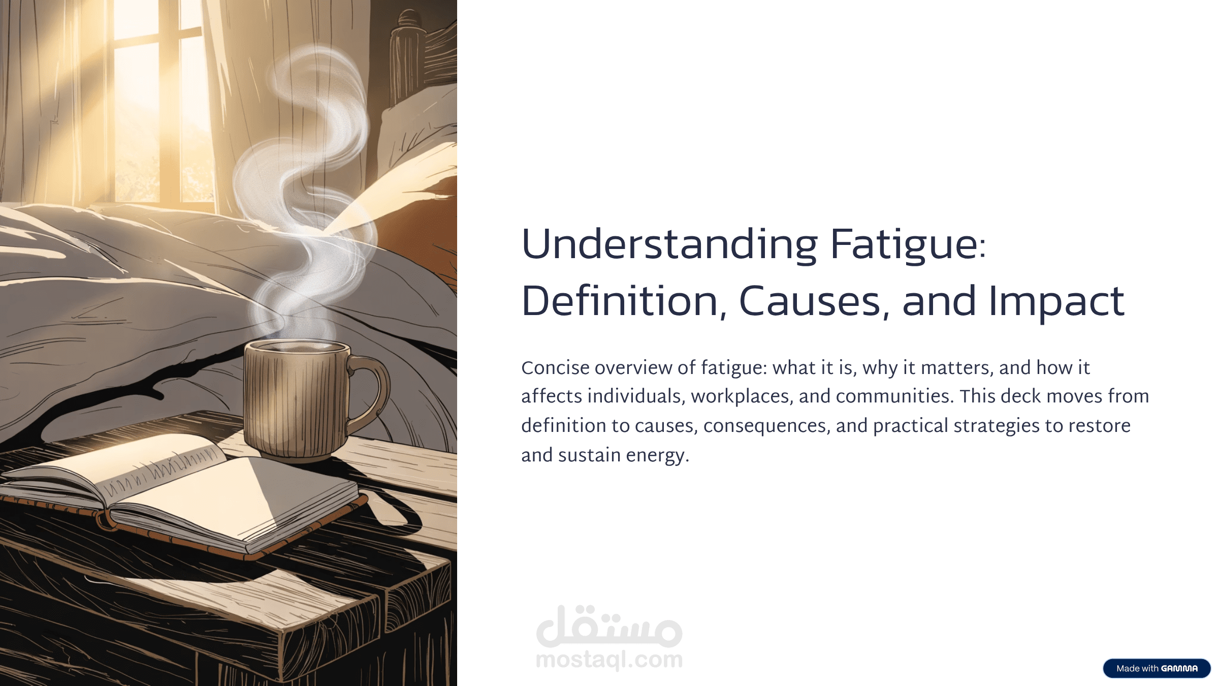 تصميم عرض تقديمي