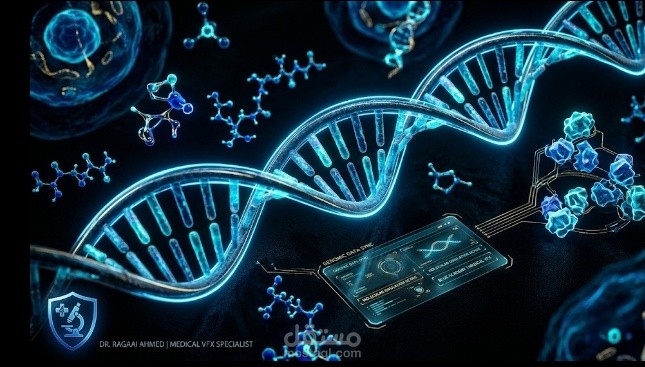 رؤية العلم بمنظور جديد: الـ DNA والـ Microscopic Visualization (Medical VFX