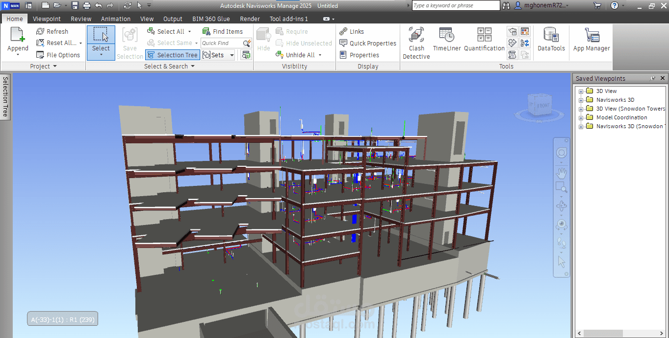 منسق نمذجة معلومات البناء BIM Coordinator