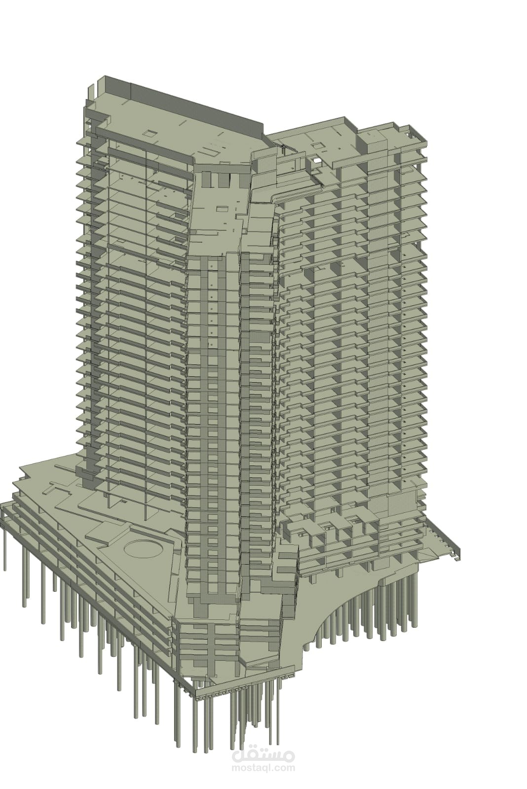 BIM Modeler متخصص في إعداد النماذج الهندسية ودعم جودة المخرجات