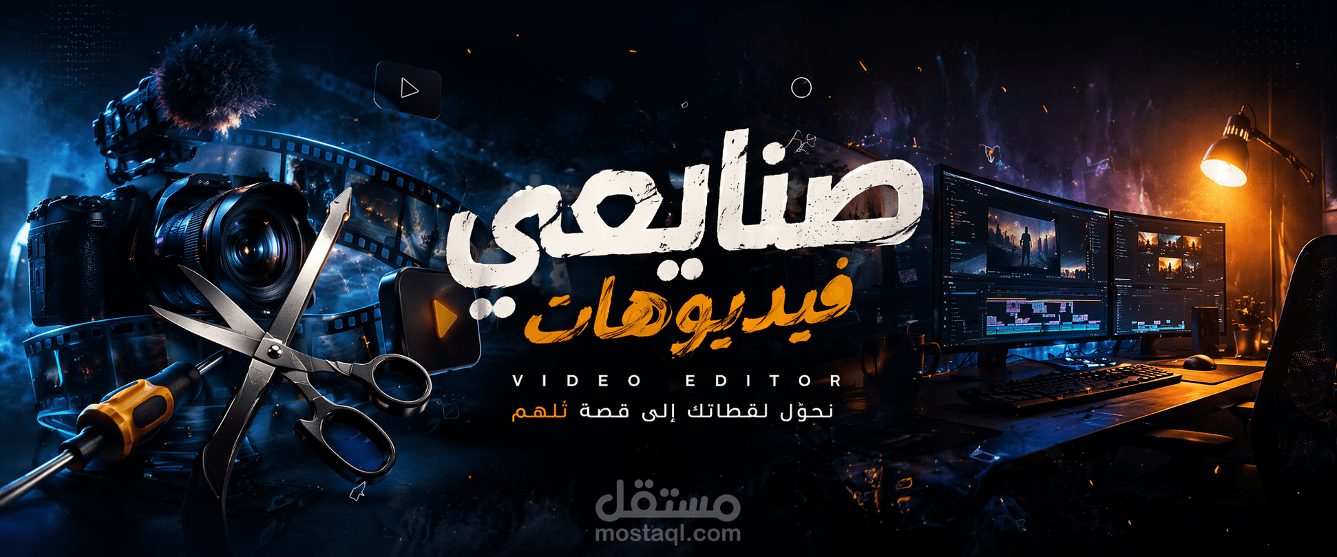 مونتاج ريلز سينمائي مع نصوص متحركة (High Retention Edit)