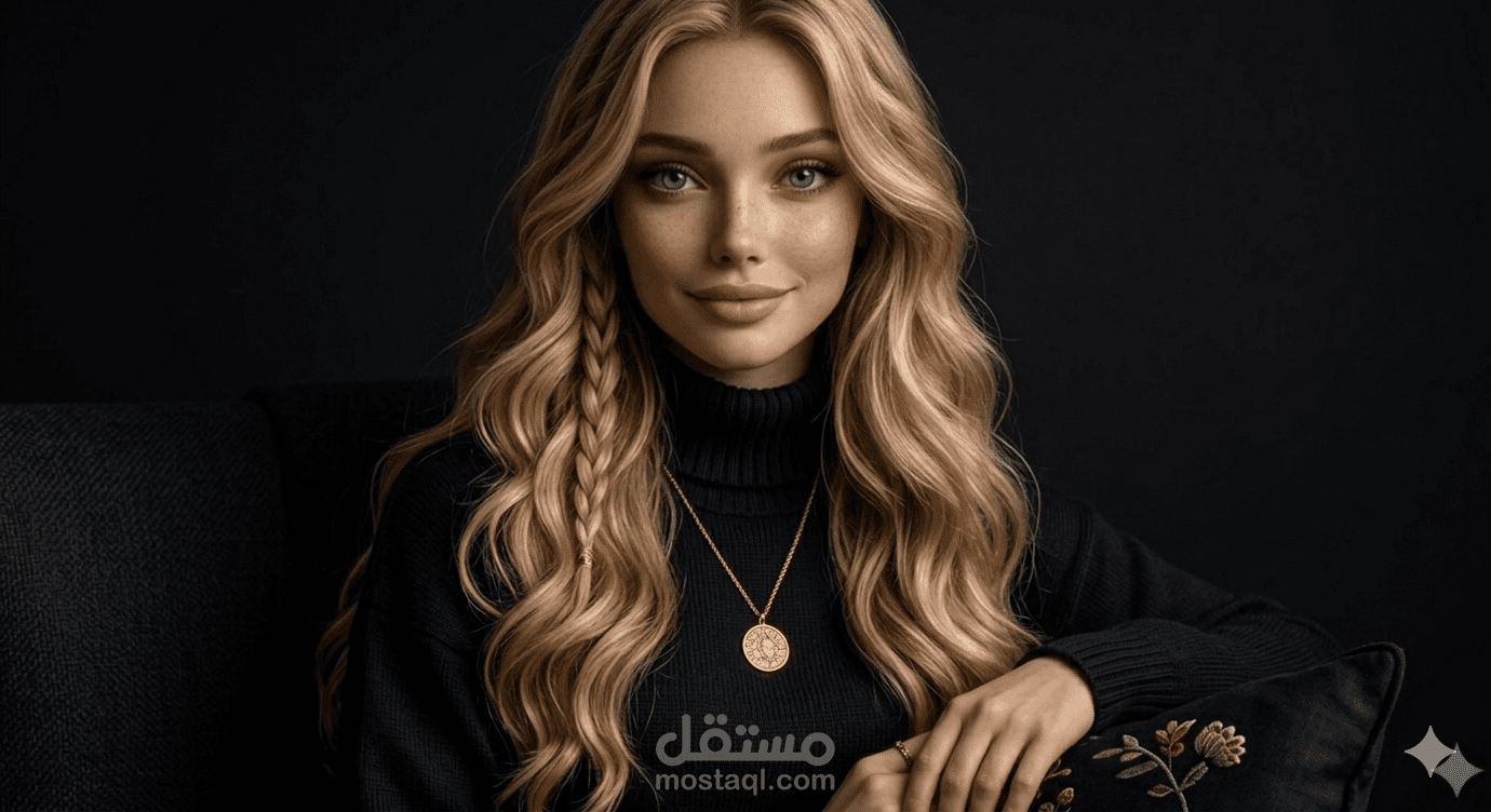 فيديو اعلان لقناه بشخصية ذكاء اصطناعي