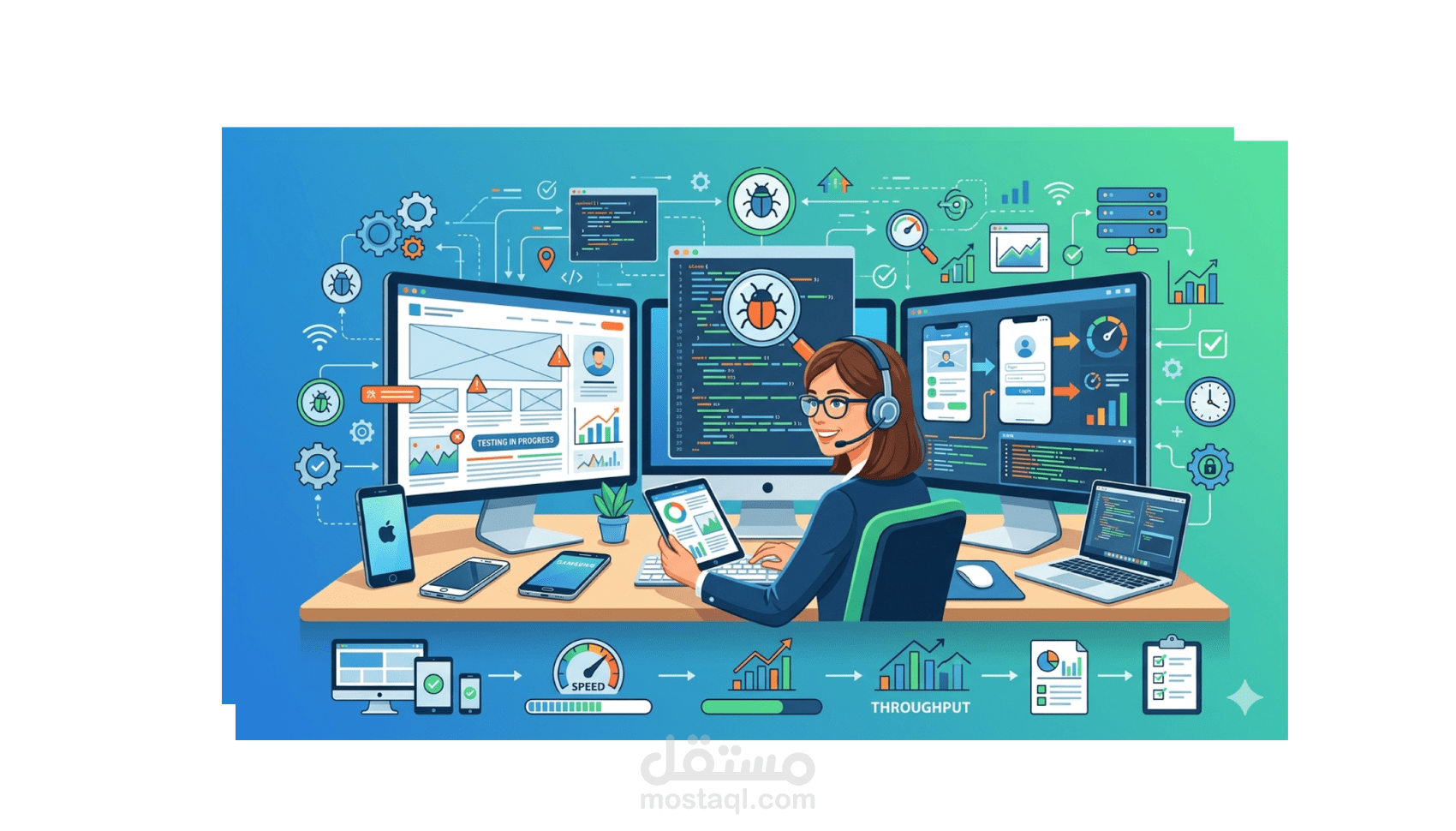 اختبار يدوي لموقعك او تطبيقك