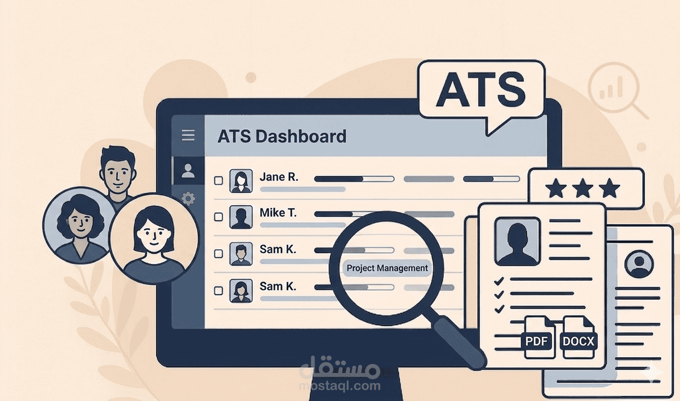 كتابة CV  احترافى يناسب معاير ATS