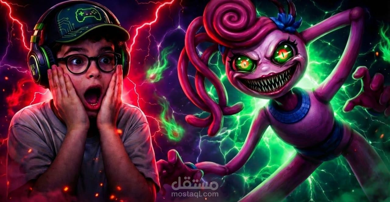 تصميم غلاف يوتيوب احترافي باستخدام الذكاء الاصطناعي