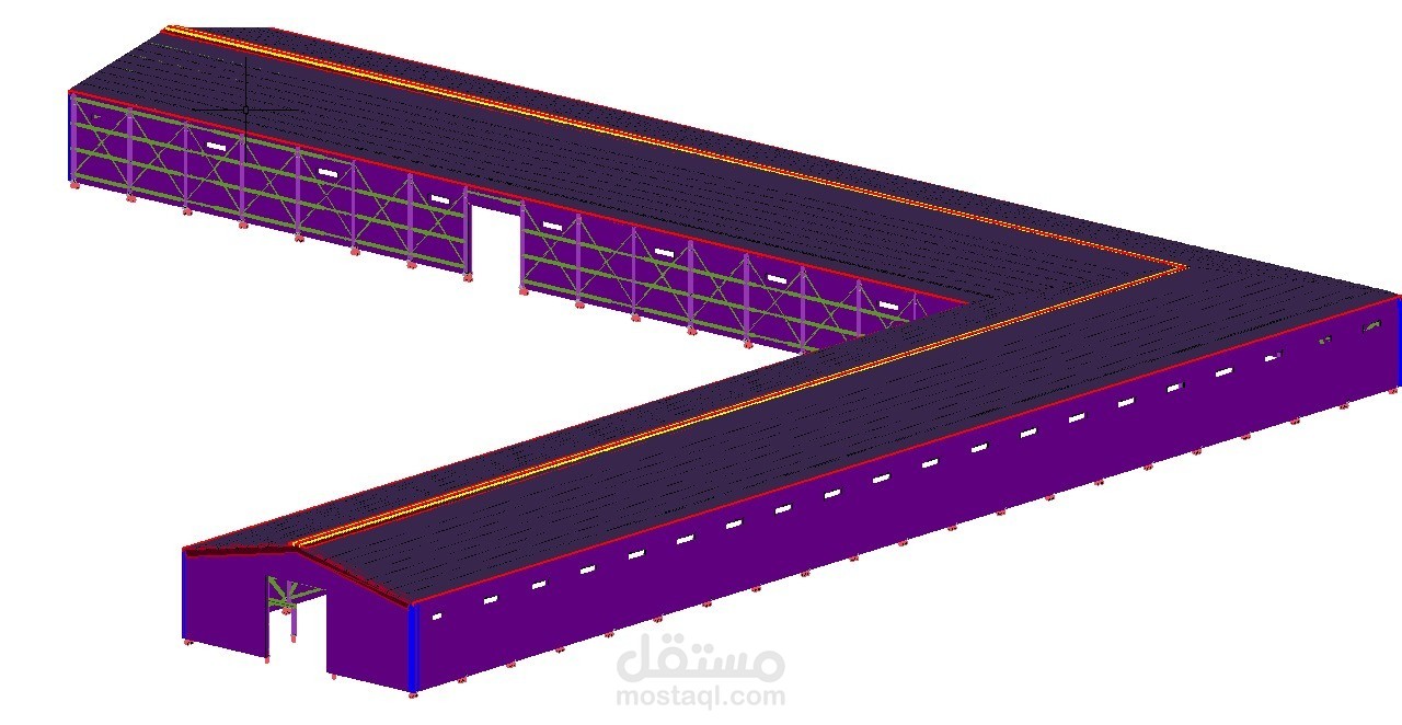 Conception d'une structure métallique sur Tekla Structure